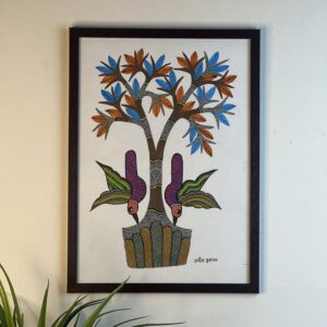 Wall Decor flower pot design Painting