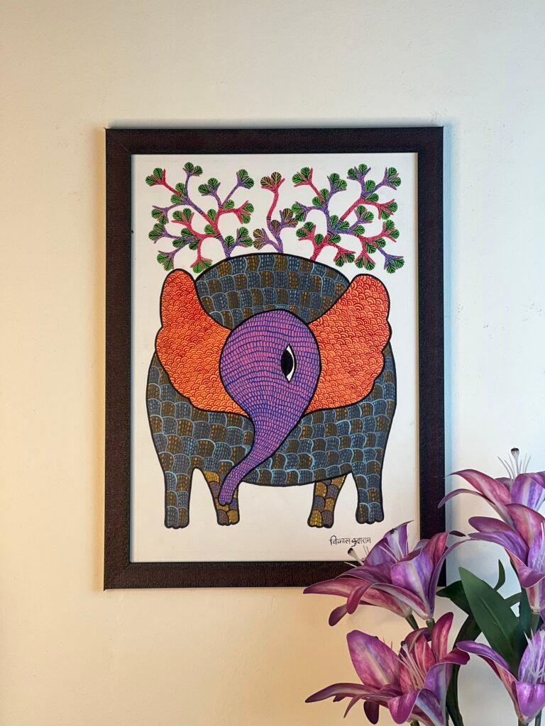 Wall Decor elephant design Painting