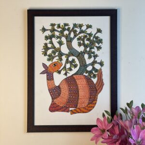 Wall Decor sit deer design Painting
