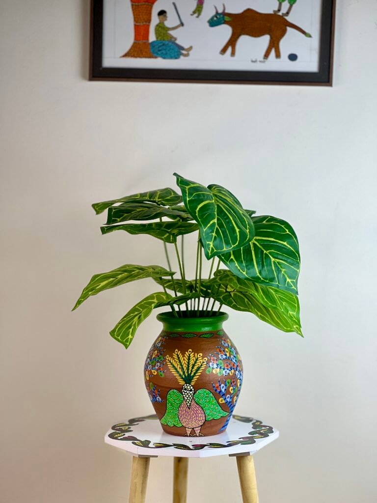 Terracotta Multicolor Vase