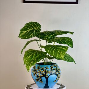 Tree Design Terracotta Vase